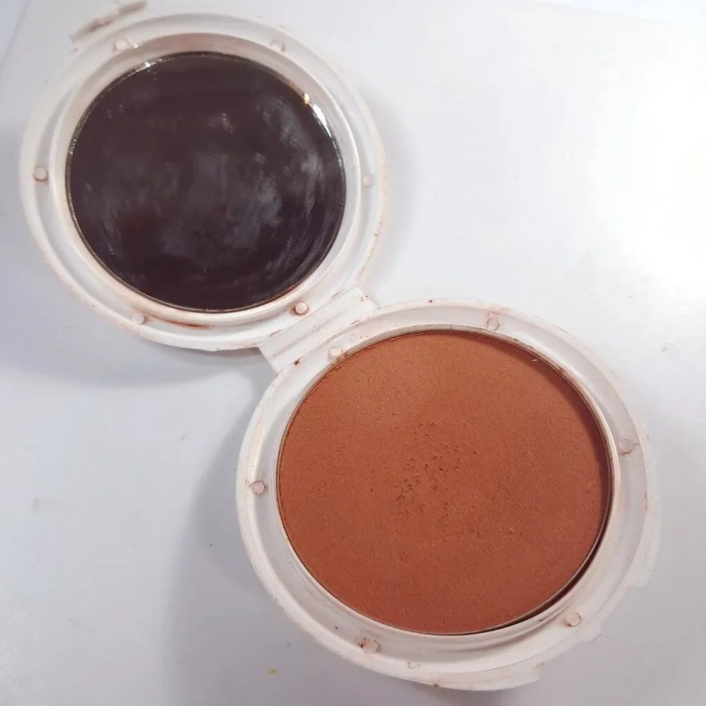 Vintage Wet‎ n Wild Bronzzer Bronzer Ultimate powder Dark C3303 white gold USA